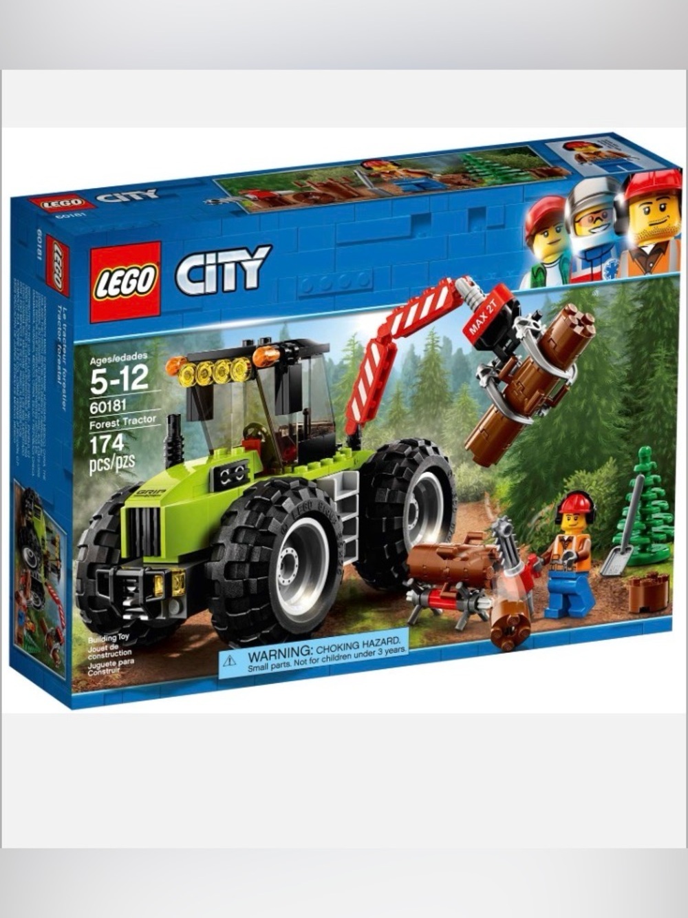 Lego City 60181 Forest Tractor